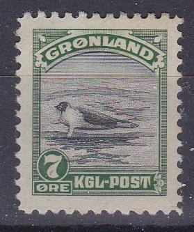 Greenland  12 MH 1945 7o Christian CV $25.00