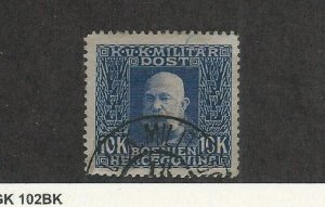 Bosnia & Herzegovina, Postage Stamp, #85 Used, 1914, JFZ