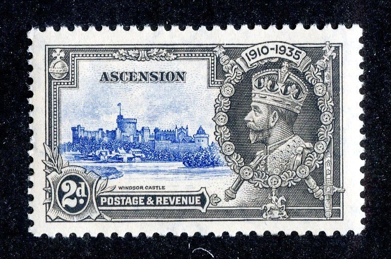 1935 Ascension  Sc # 34 mlh* cv. $10 ( 470 JUB )