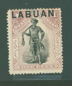 Labuan #72 Unused Single