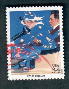 3502e American Illustrators used single