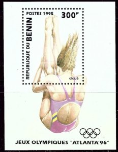 Benin 740 MNH 1995 Olympics (an4061)