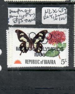 BIAFRA  BUTTERFLIES, OLYMPICS MNH         P0621H