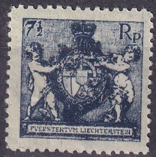 Liechtenstein #58  F-VF Unused CV $7.00  (Z3147)