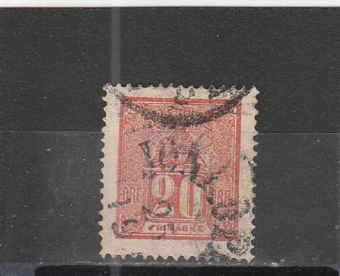 Sweden  Scott#  16  Used  (1866 Lion and Arms)
