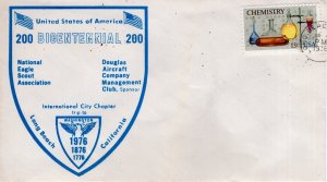 200 BICENTENNIAL-NATIONAL EAGLE SCOUT ASS'N  - LONG BEACH, CA  1976  FDC17745