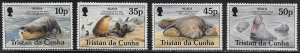 Tristan da Cunha Scott #'s 572 - 575 MNH