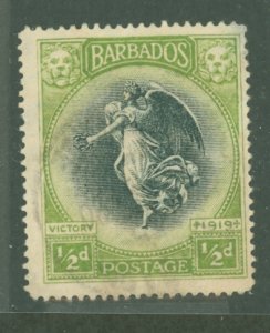 Barbados #140v Used Single
