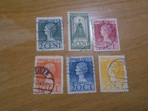 Neterlands  #  124-29  used