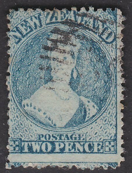 NEW ZEALAND 1862 Chalon 2d perf 13 SG72 fine used............................791