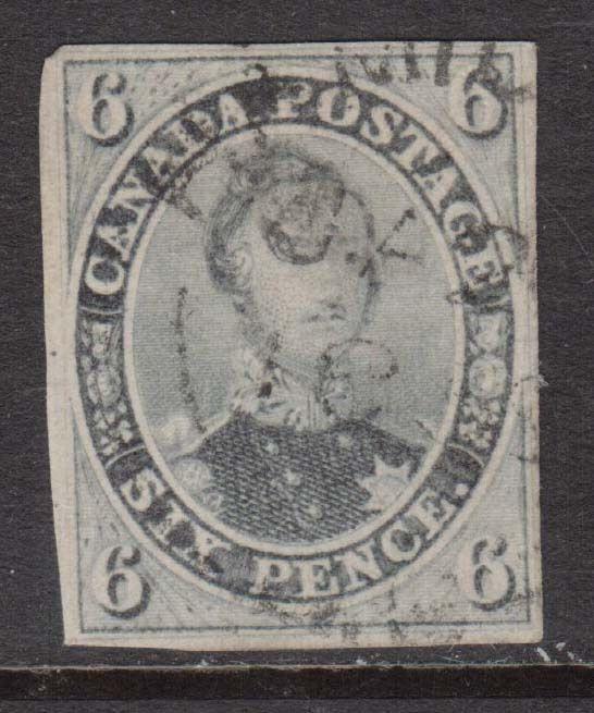 Canada #5b VF Used Dated Cancel