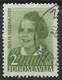 Yugoslavia + Scott # RAJ10 - Used