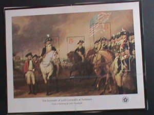 ​UNITED STATES-1976 SC#1686 THE SURRENDER OF CORNWALLIS AT YORK TOWN MNH S/S