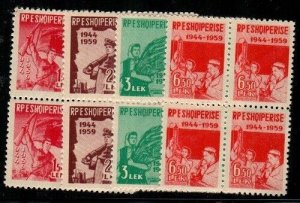 Albania Scott 548-51 Mint NH blocks [TE814]