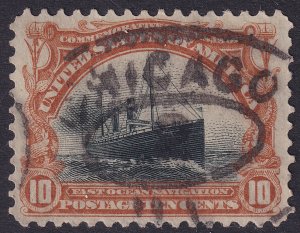 #299 Used, VF, Small thin (CV $30 - ID46784) - Joseph Luft