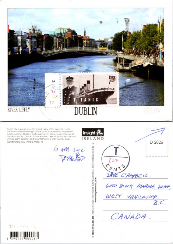 Ireland, Postage Due, Picture Postcards, Ships