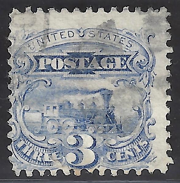 USA #114 Used Locomotive 1869 Scott CV $17.50