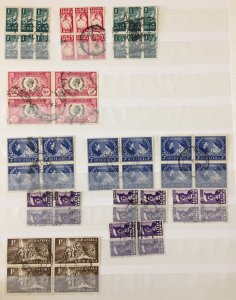 SOUTH AFRICA Early Blocks MNH Used (320+)   TK1879 