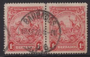 Barbados Sc#167 Used Pair