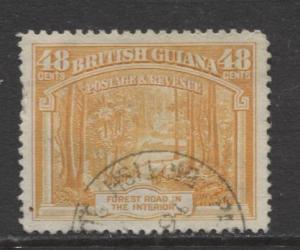 British Guiana - Scott 236 - KGVI- Definitive -1938 - Used - Single 48c Stamp