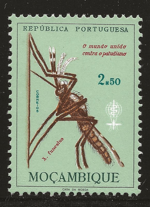 Mozambique Scott #430, Single 1962 Complete Set FVF MNH
