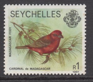 Seychelles 403Ag Bird MNH VF