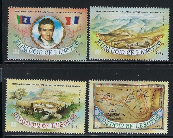 Lesotho 408-11 MNH 1983 set (fe1151)