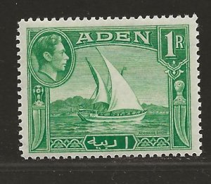 ADEN  SC# 24   FVF/MNH