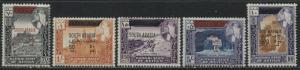 South Arabia overprinted on Aden Kathiri State stamps to 10/  mint o.g.