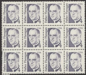 Scott 1271 MNH, OG VF Block of 12