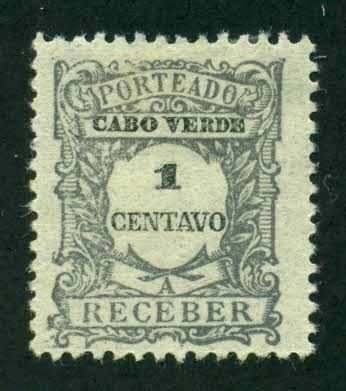 Cape Verde 1921 #J22 MH SCV(2018)=$0.30