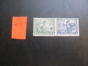 Germany 1933 MNH MI. W55 BOOKLET VF 40 EUROS (203) NEW COLLECTION