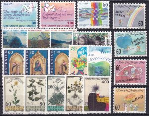 1995 - LIECHTENSTEIN - Complete year - SC# 1043-1063 - MNH**