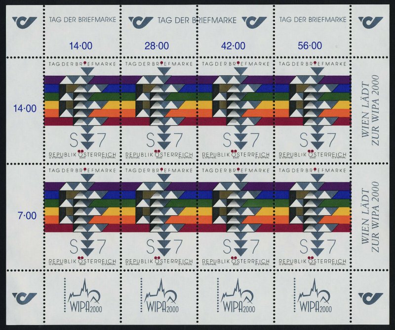 Austria 1818 sheet MNH Stamp Day