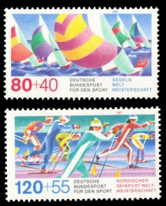 Germany 1987 Scott #B652-B653 Mint Never Hinged