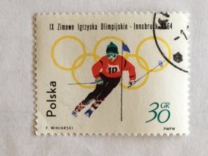 Poland – 1964 – Single Olympic Stamp – SC# 1199 – CTO