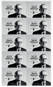 Finland 2023 Martti Ahtisaari In Memoriam President Nobel laureate sheetlet MNH