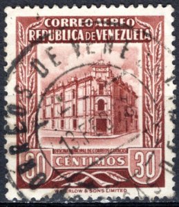Venezuela 1955; Sc. # C601; Used Single Stamp