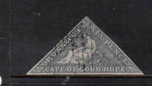 Cape Of Good Hope #5c (SG #7d) Very Fine Used