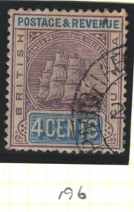 British Guiana Sc#135a Used  SG196