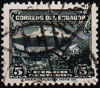 Ecuador.1934 5c S.G.495a Fine Used