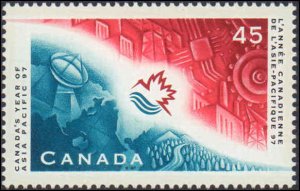 Canada #1658, Complete Set, 1997, Never Hinged