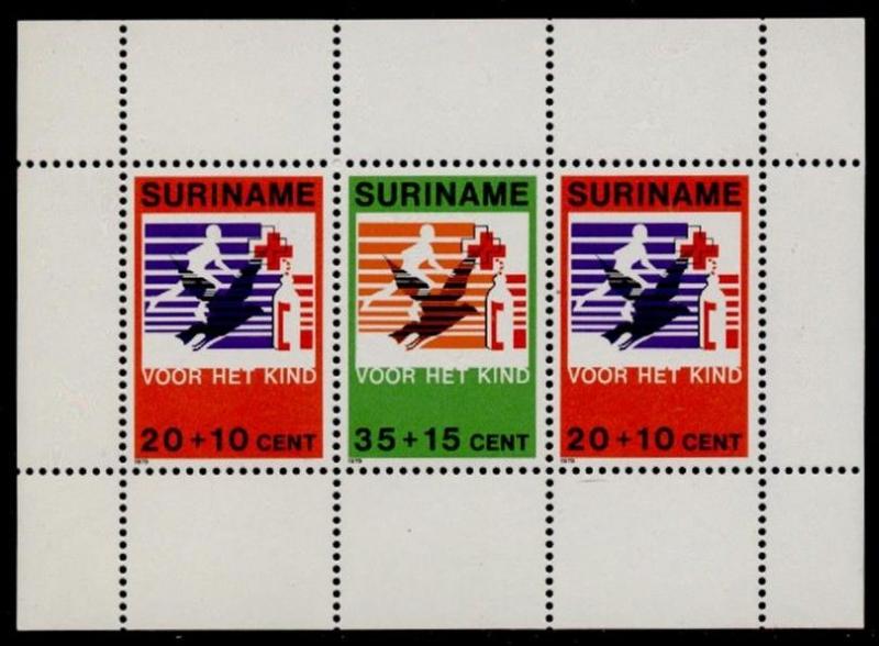 Surinam B263a MNH Red Cross, Bird