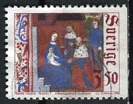 Sweden; 1996: Sc. # 2202: Used Single Stamp