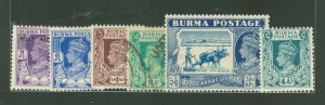 Burma (Myanmar) #19/20/22/23/27/28  Multiple