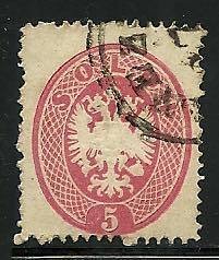 Lombardy-Venetia #  17, Used.