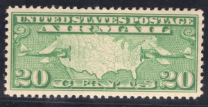 US STAMPS #C9  MINT OG H LOT #21212