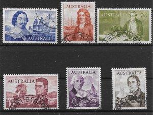 AUSTRALIA SG355/60 1963-5 NAVIGATORS SET USED