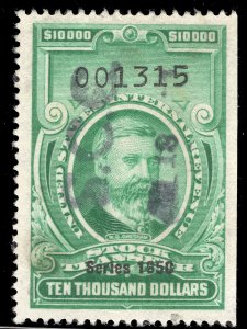 MOMEN: US STAMPS #RD338 REVENUE USED VF+ LOT #71113