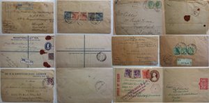 World Postal History QV - 1960's Burma India Commonwealth + Others Registered 